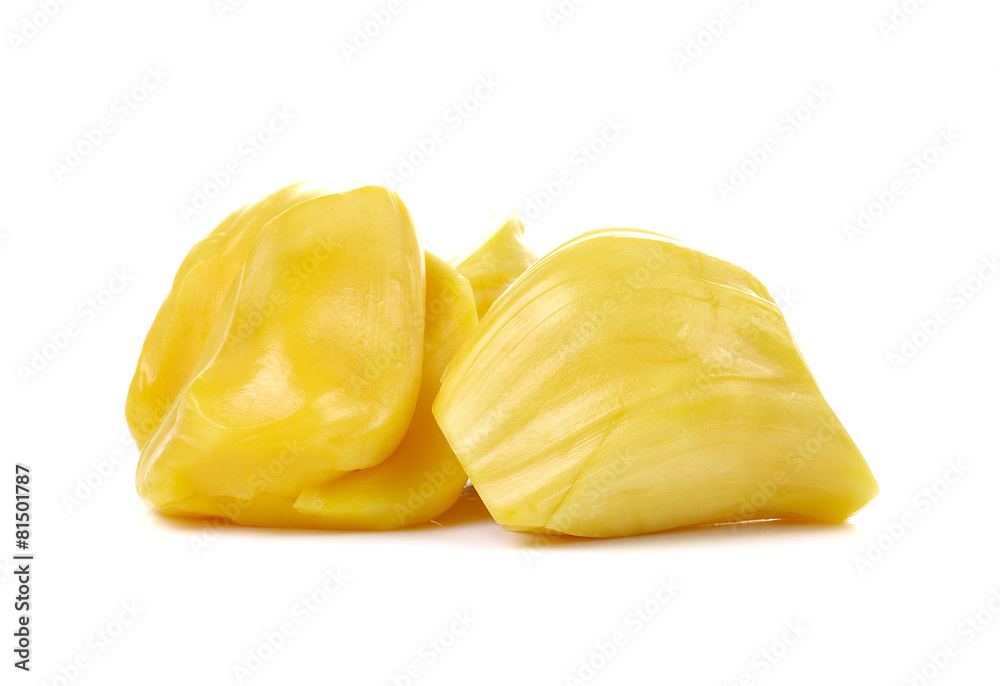 jackfruit isolated on white background jackfruit isolated on white background