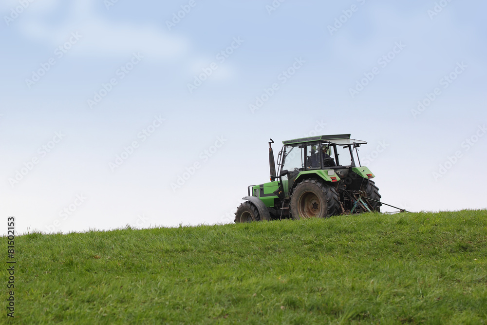 Fototapeta premium tractor