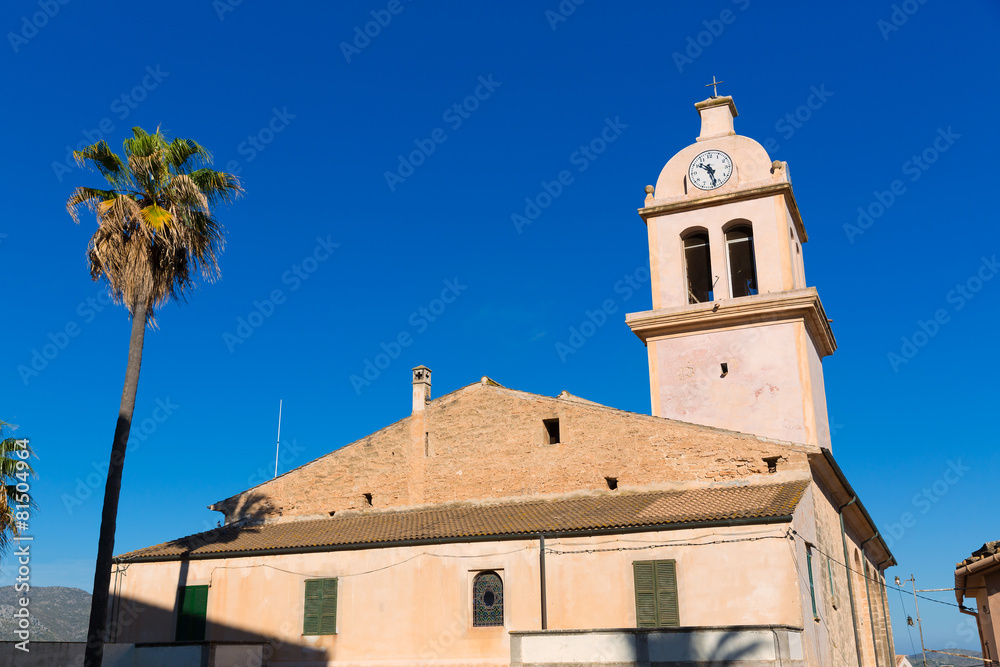 Majorca Capdepera Sant Bertomeu church