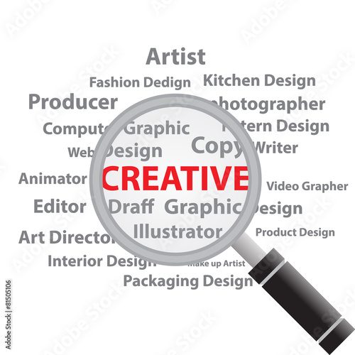 Creative design Search.vector illustration