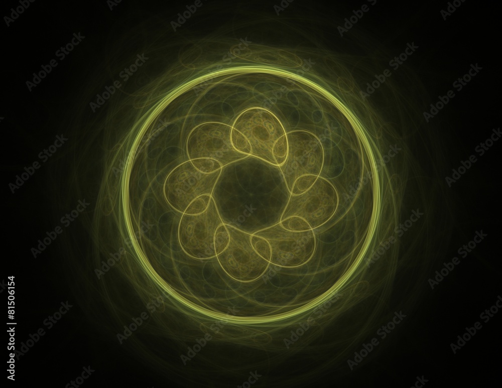 Obraz premium generated colored shapes