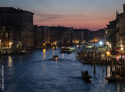grand canal at night © rusty elliott
