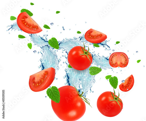 Fototapeta Naklejka Na Ścianę i Meble -  tomato splash