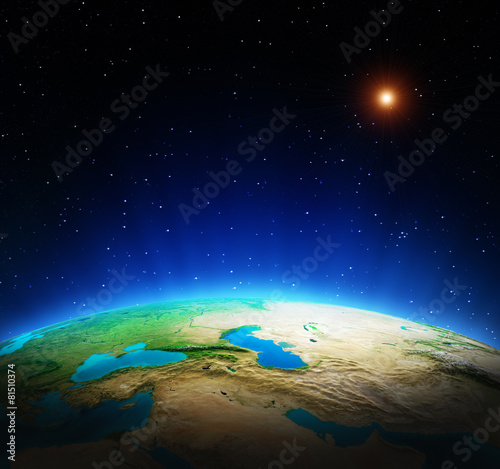 Fototapeta Naklejka Na Ścianę i Meble -  Earth from space