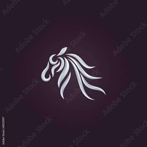 Horse logo © ilovecoffeedesign