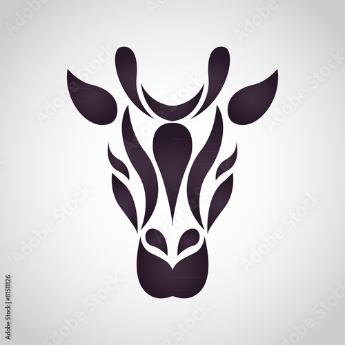 Giraffe logo vector