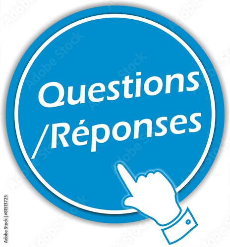 bouton questions réponses