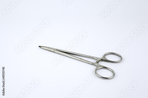 Surgical tool isolated on a white background © STOATPHOTO