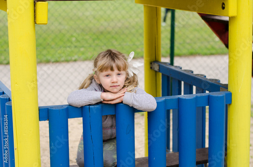 child on playground