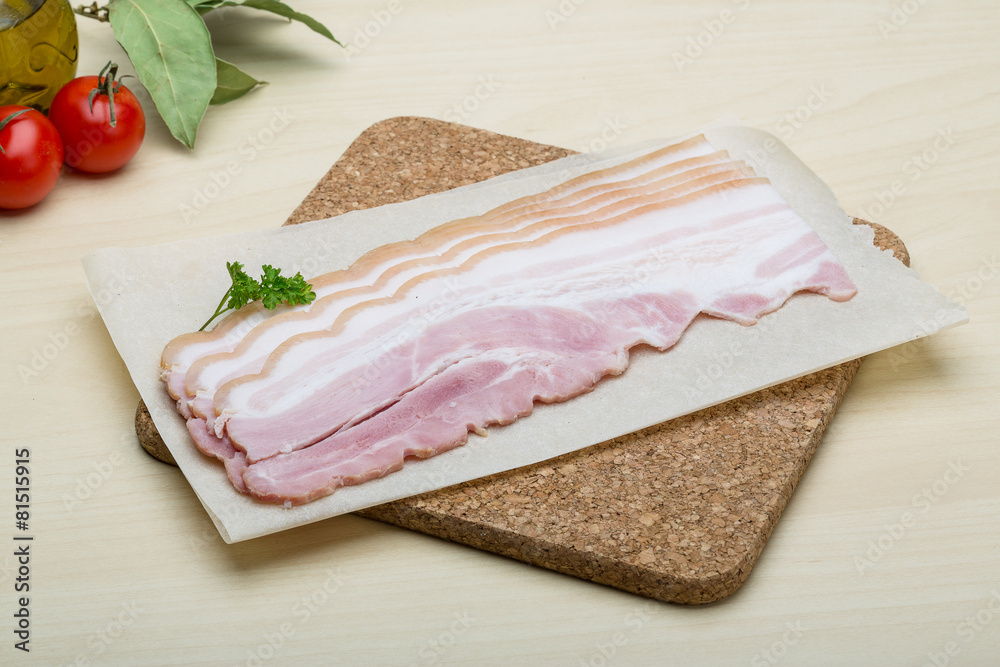 Raw Bacon