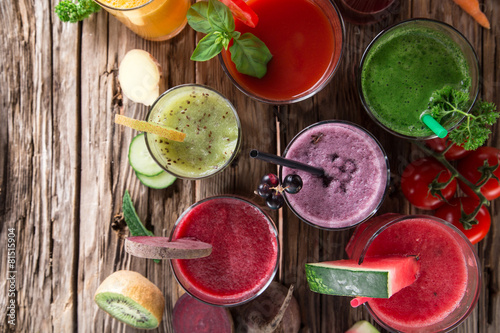 Fresh juice mix fruit