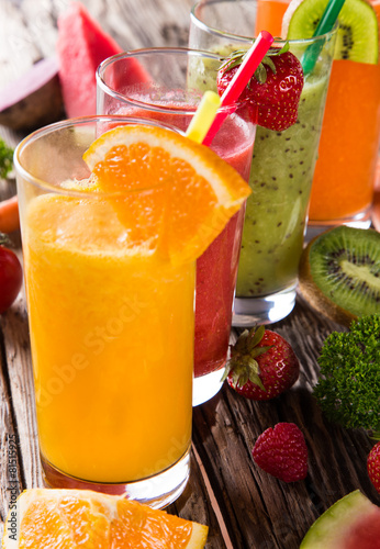 Fresh juice mix fruit