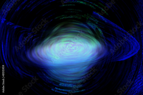 Abstract Blue Light Background