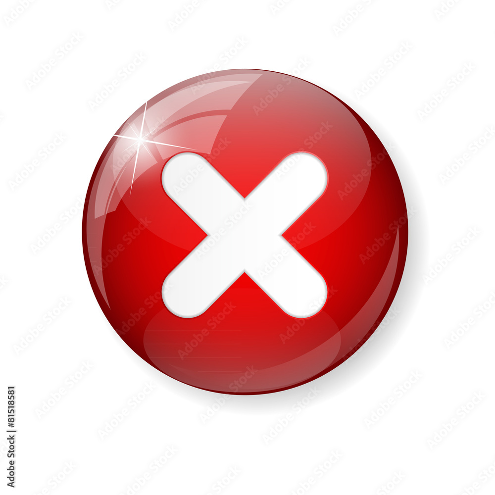 Red Check Mark Icon Button Vector Illustration Red Check Mark Icon Button Vector Illustration