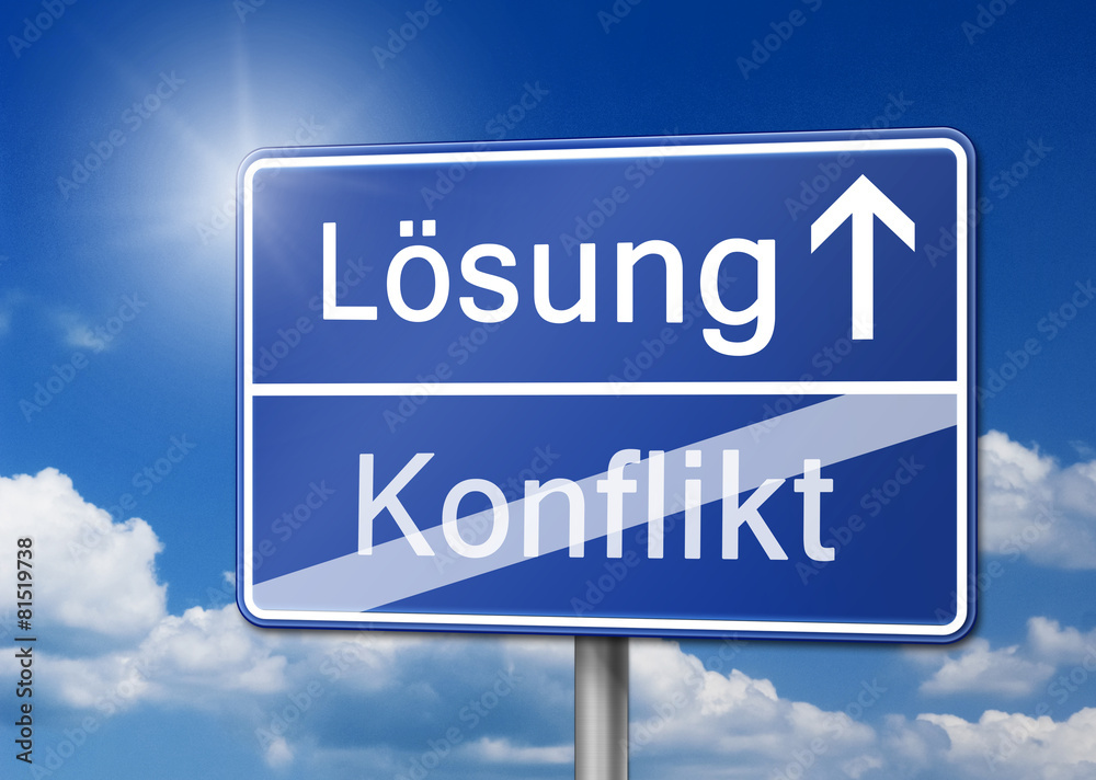 problem lösen Lösung Schild Ausweg problem lösen Lösung Schild Ausweg