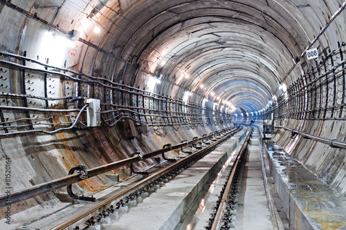Naklejka Kijów, tunel metra