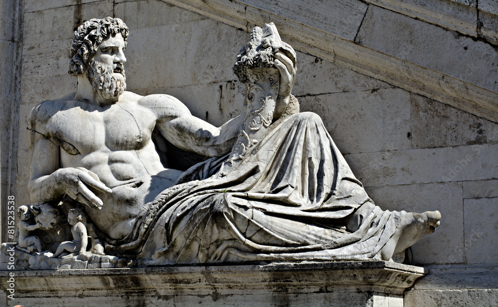 Naklejka premium Campidoglio in Rome