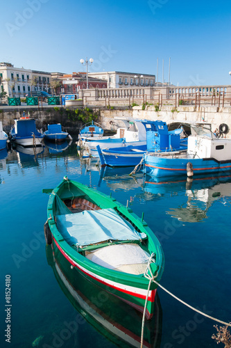 Fishing boats in Syracuse © siculodoc