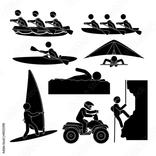 Extreme sports design.