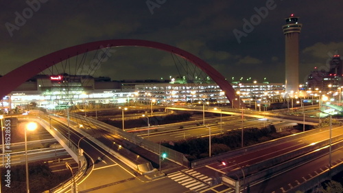 Nightscape at Haneda Airport