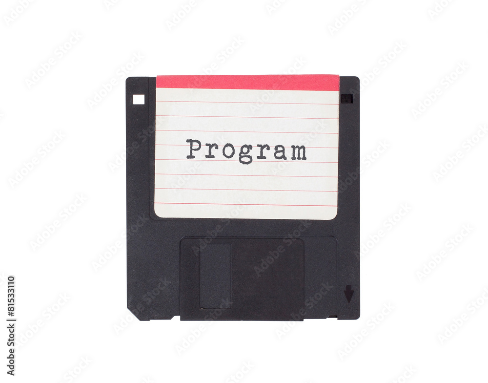 Floppy disk, data storage support Floppy disk, data storage support