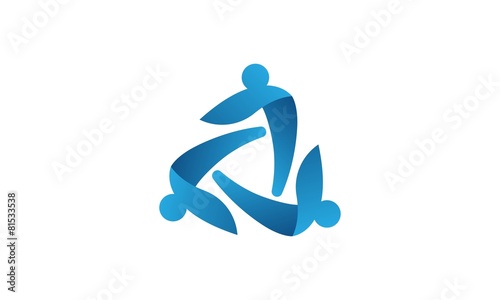 Abstract People Logo