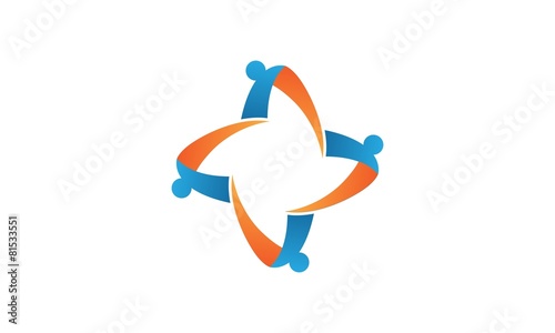 Abstract People Logo