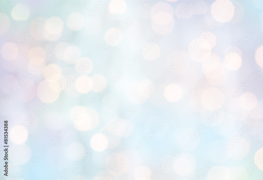 christmas background with blurred holidays lights