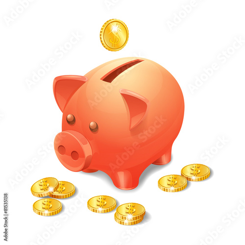 Piggy Bank Realistic