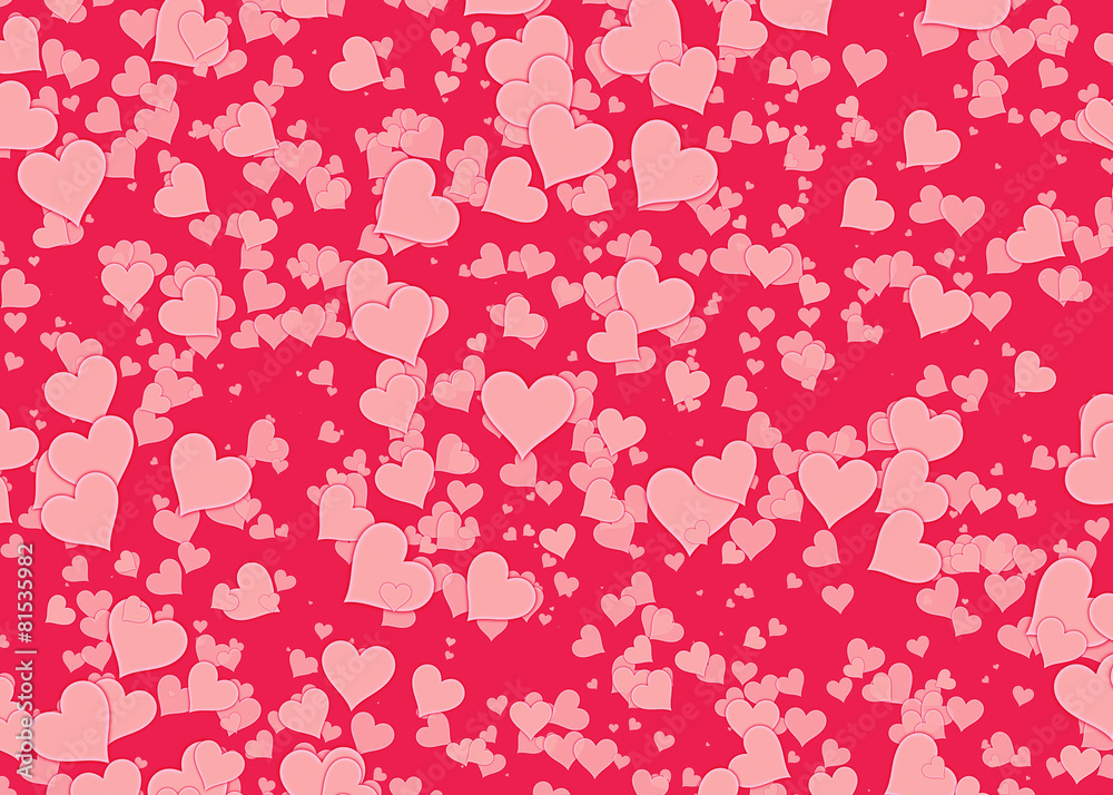 custom made wallpaper toronto digitalred hearts backgrounds of Love symbol