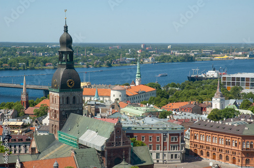 View of Old Riga, Latvia