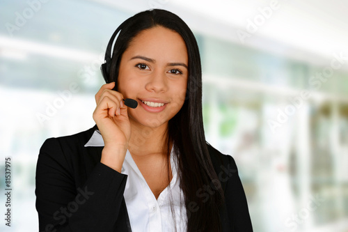 Young successful woman