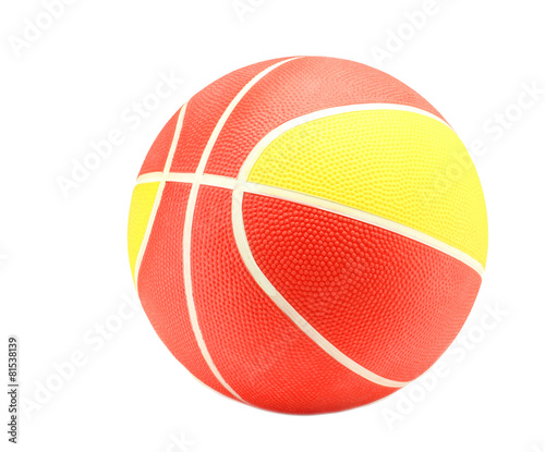 ball basketball isolated on white background