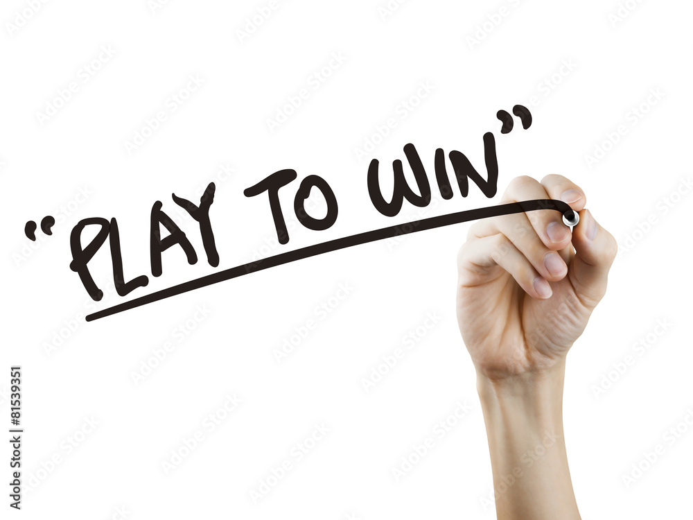 play to win words written by hand play to win words written by hand
