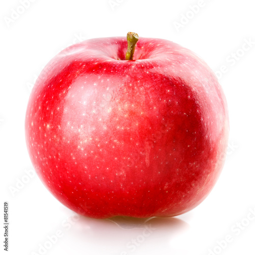 one red apple