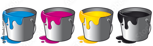 Druckerfarben Set