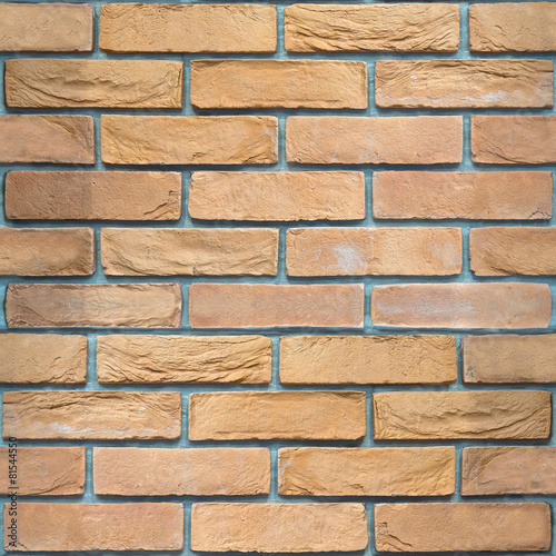 Decorative brick wall - seamless background - sandstone pattern