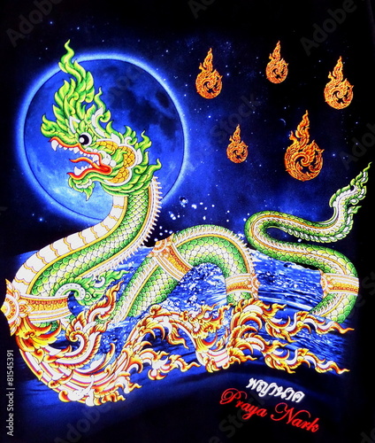Fotografie Naga fireball festival