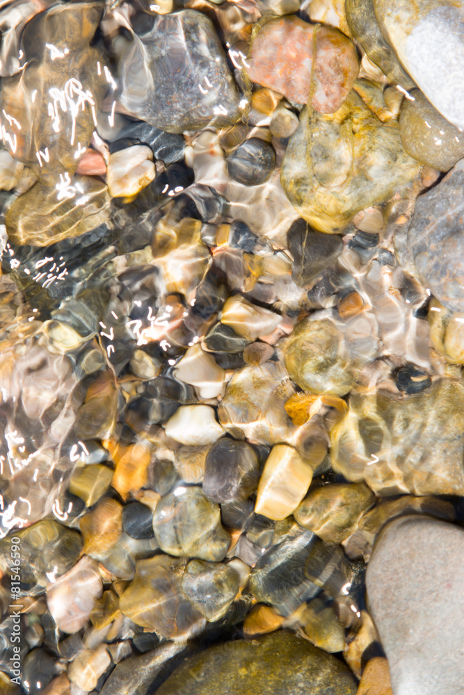 stones in the water