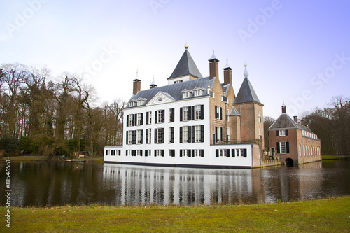 View at castle of Renswoude, The Netherlands