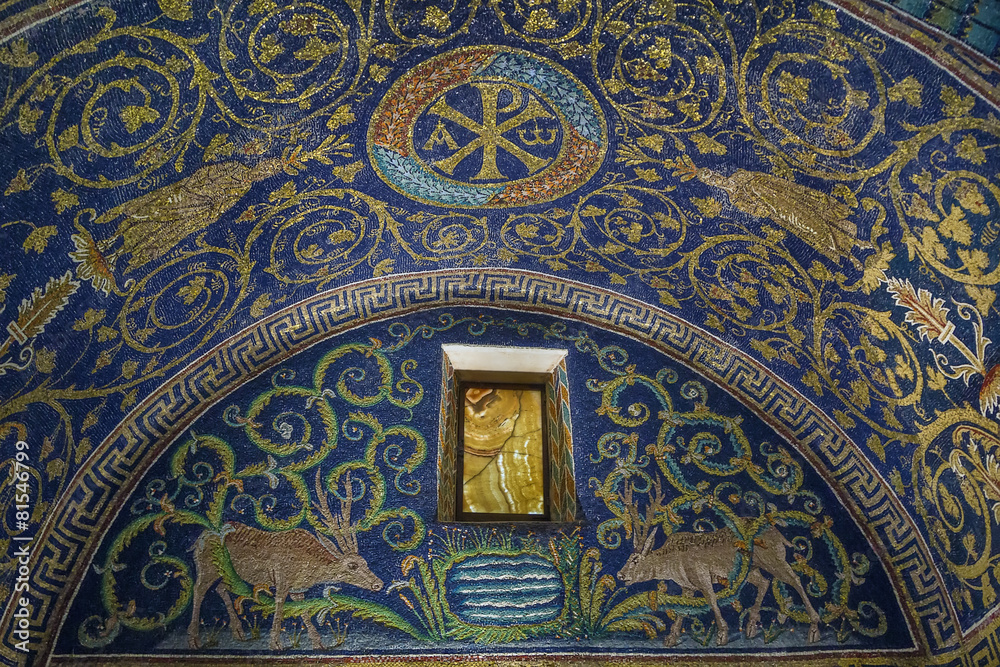 Mausoleum of Galla Placidia, Ravenna, Italy