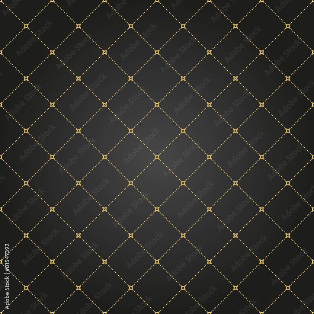 Geometric Modern Seamless Pattern with Golden Dots Geometric Modern Seamless Pattern with Golden Dots