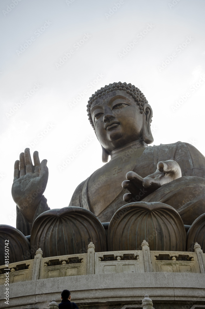 Obraz premium 香港の天壇大仏