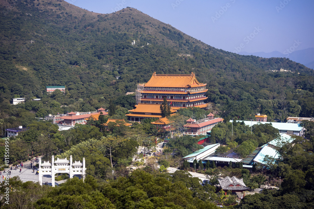 Obraz premium 香港の寶蓮寺