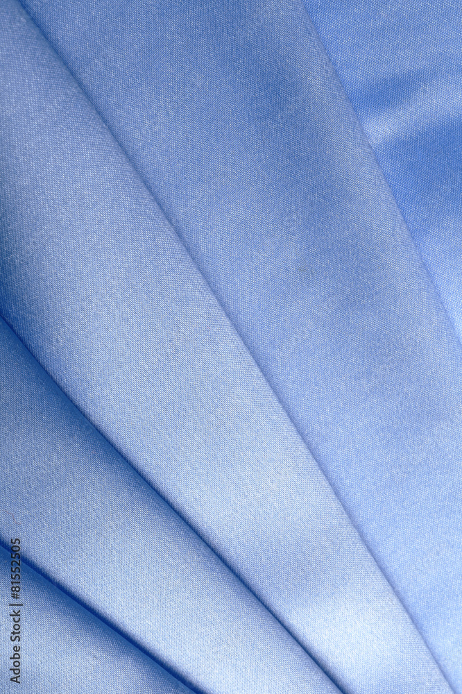 Fototapeta premium blue fabric folds