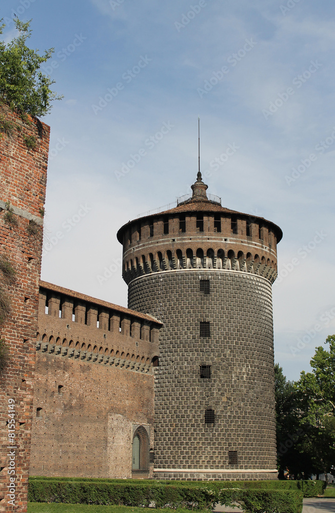 Sforzesco Castle, Milan (Italy)