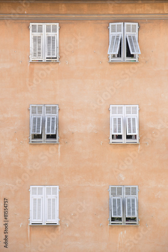 old building with six windows