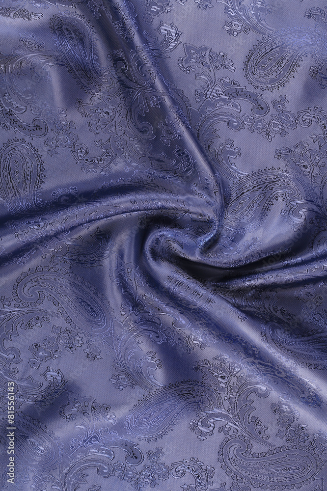Fototapeta premium blue cloth with cucumbers