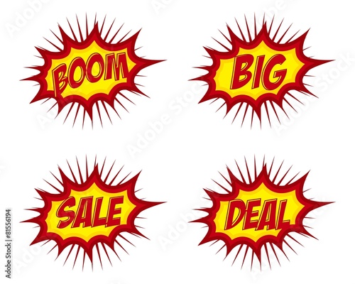 Icon Boom, Big, Sale, Deal