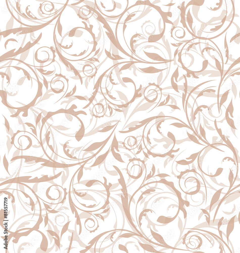 Excellent seamless floral background, pattern for continuous rep Excellent seamless floral background, pattern for continuous rep